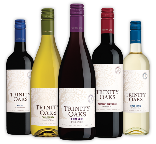 Trinity Oaks Bottleshots Lineup
